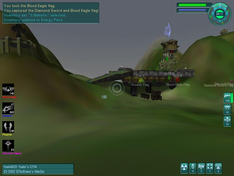 YoshiMod CTF4 Screenshot of a Capturable Outpost