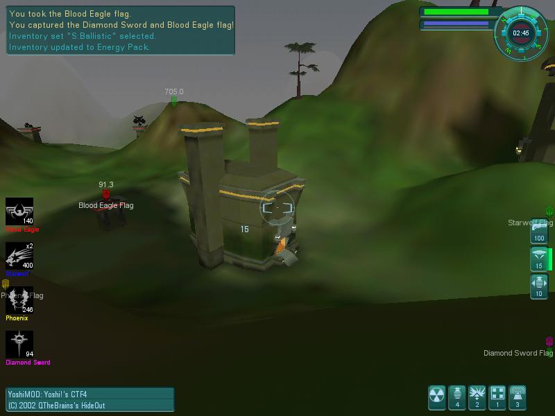 YoshiMod CTF4 Screenshot of Blood Eagle Team Flag Base